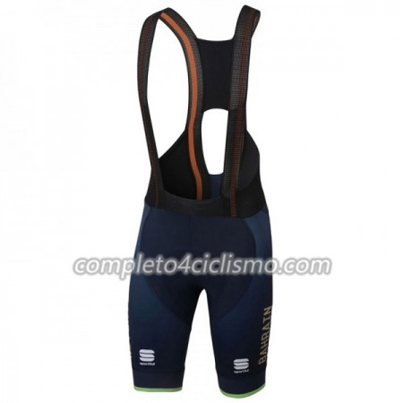 2018 Bahrain-Merida Pantaloncino con bretelle N001